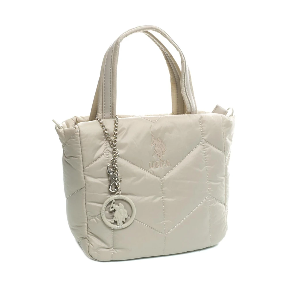 U.s. Polo Assn. Heren Synthetische Hobo Tas Beige Dames