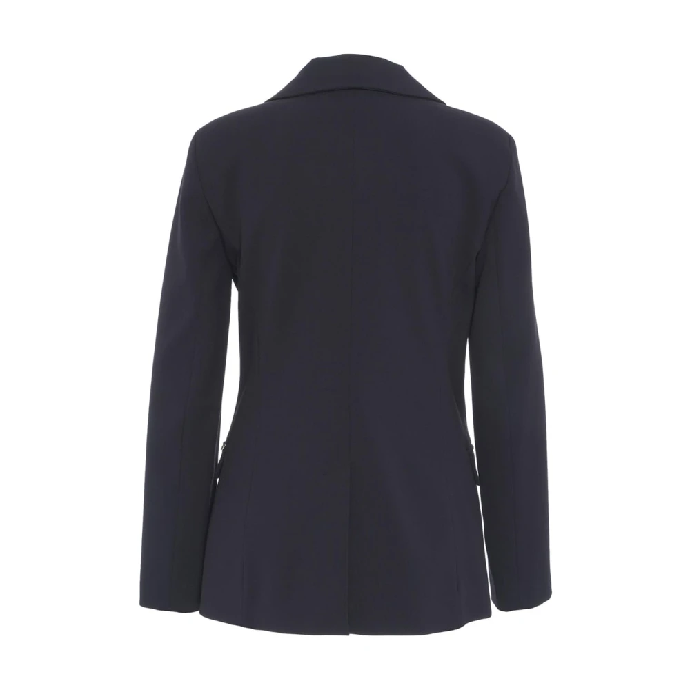 Ottod'Ame Stijlvolle Blauwe Blazer Ss25 Blue Dames