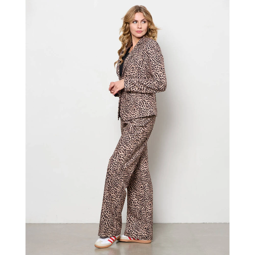 &Co Woman Blazer Dames Getailleerd Brown Dames
