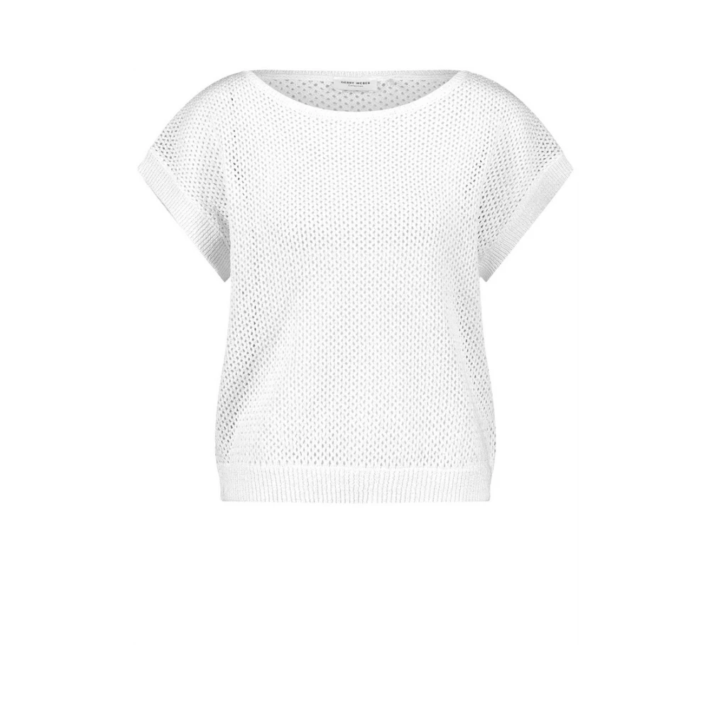 Gerry Weber Stijlvolle Pullover Sweater White Dames