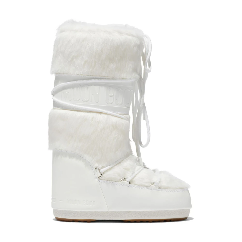 Moon Boot , Winter Boots, Female, White, 6 Uk, Icon Snow Boot