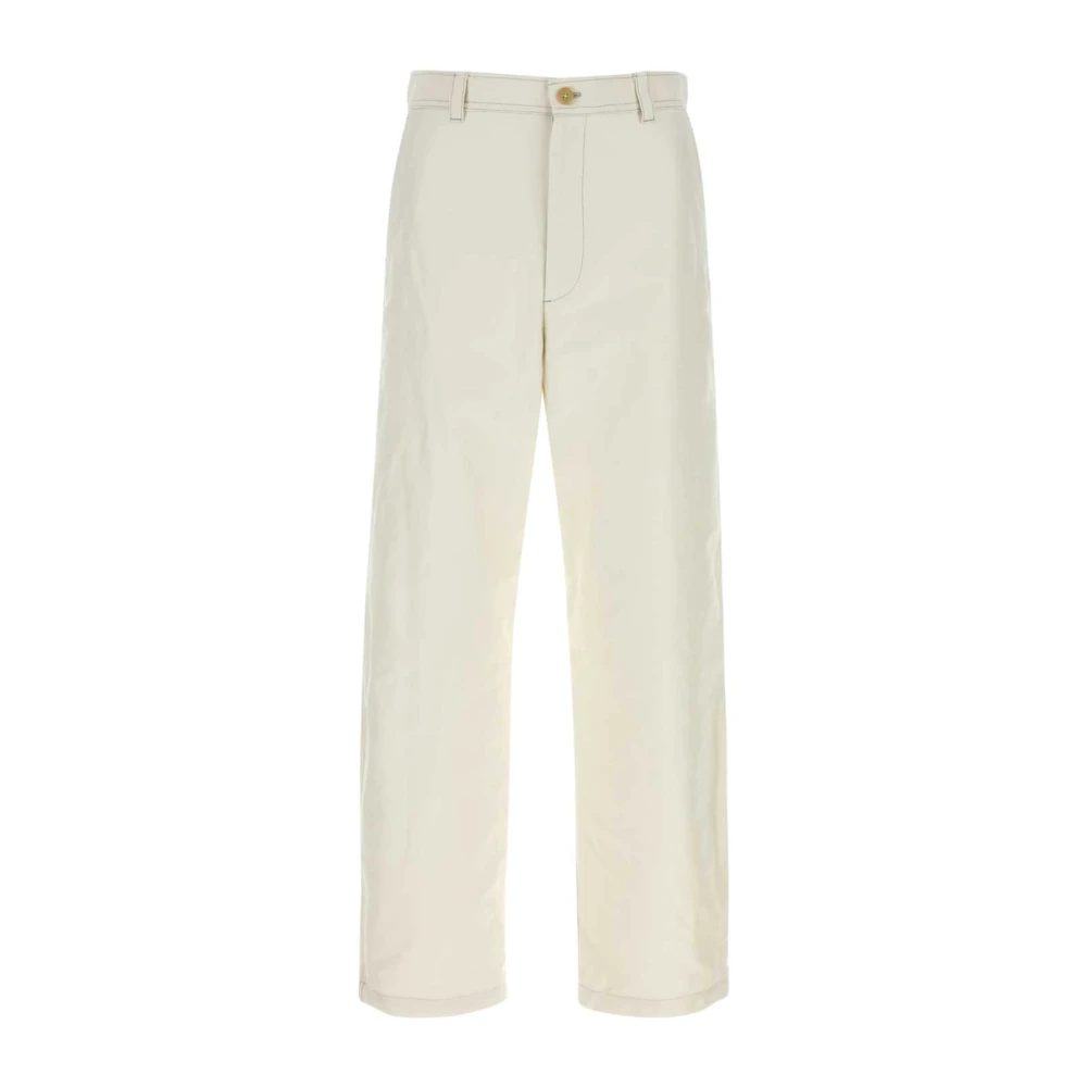 A.p.c. Herr Vit Byxor L, Bomull, Cotton Pant