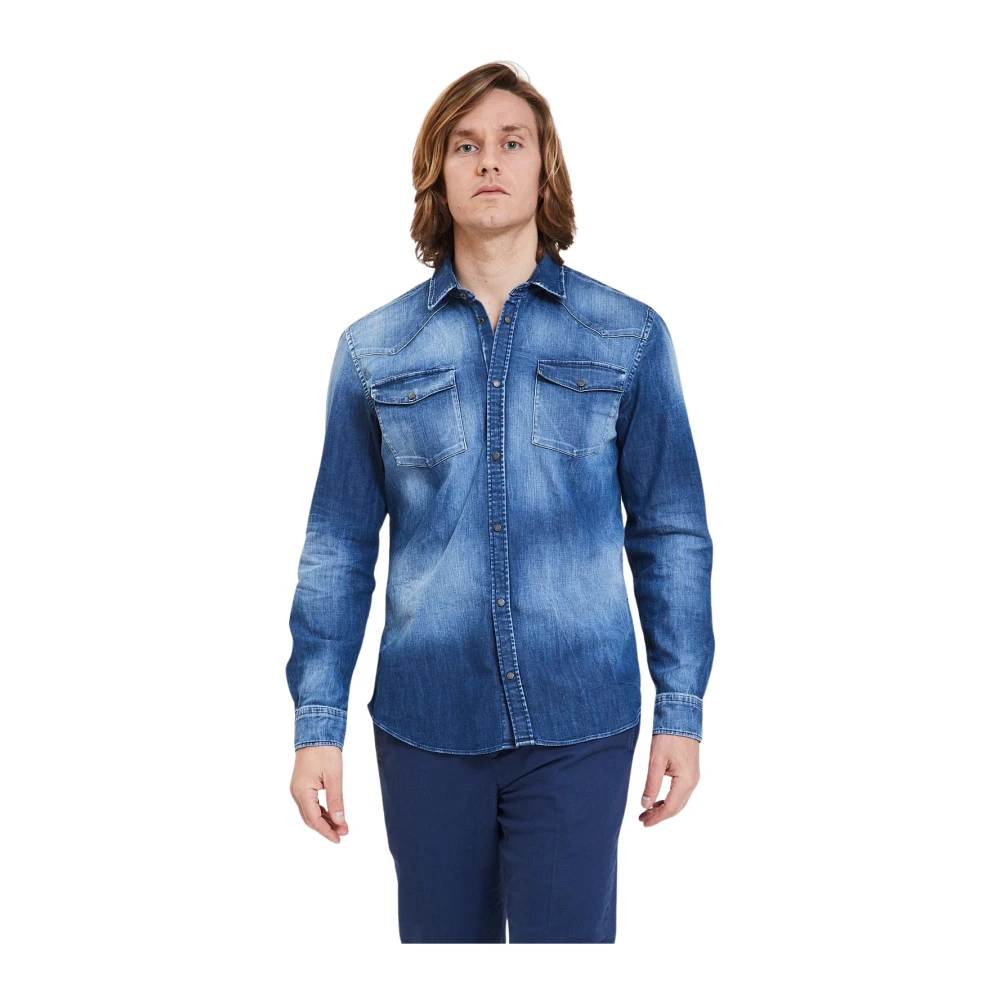 Shirts > Denim Shirts - - Dondup - Modalova