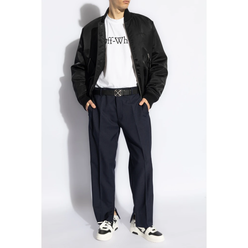 Off White Bomberjack Black Heren
