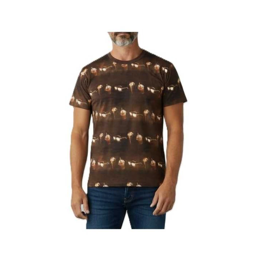 Paul Smith Hombre Marrón - Camiseta Estampada - Tops - S