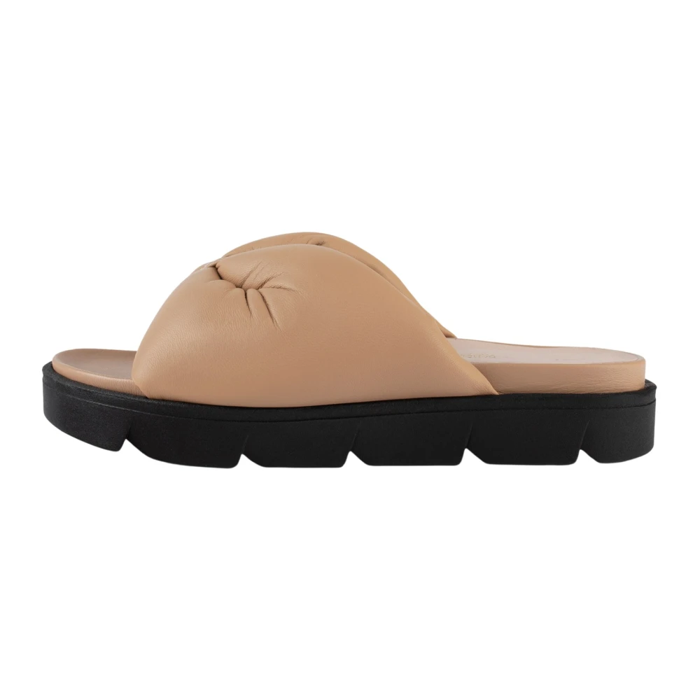L37 Kvinno Beige Skor Dam, 40 Eu, Flip-Flops