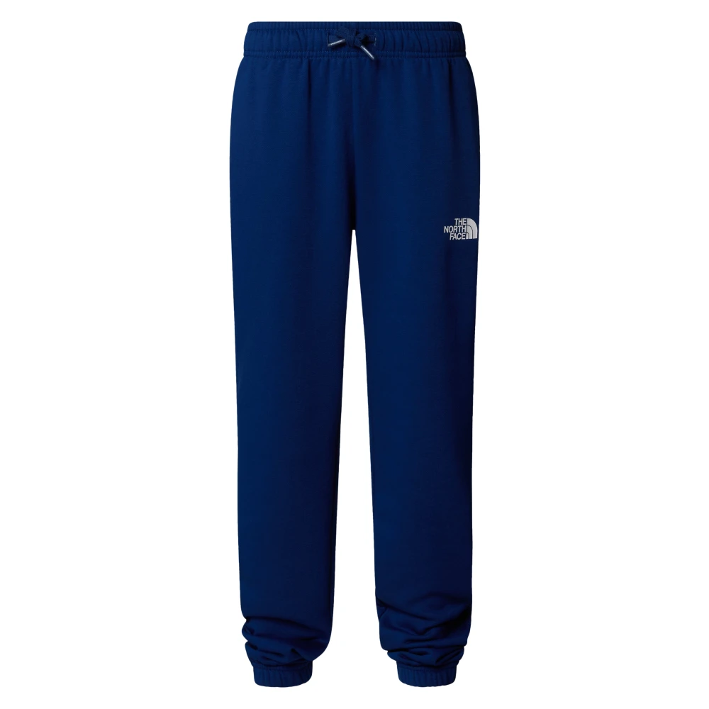 The North Face Unisex Kids Blue Sweatpants, 6 Y, Tapered Joggers For Kids