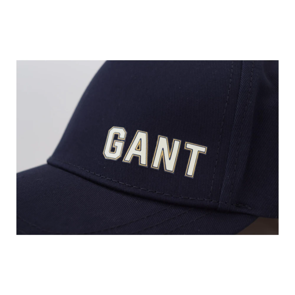 Gant Blauwe Baseballpet met Logodetails Blue Heren