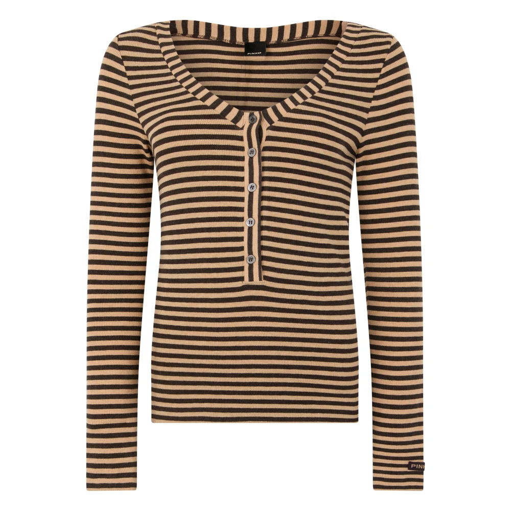 Pinko , Damen, Strickwaren, Beige, Xs 