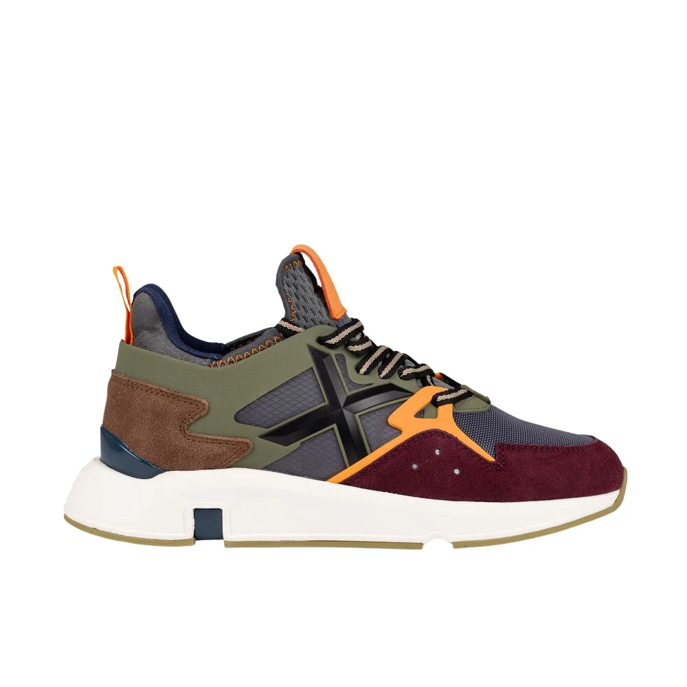 Munich Men's Multicolor Sneakers, 11 Uk, Vintage-Inspired Sneaker With Innovative Design