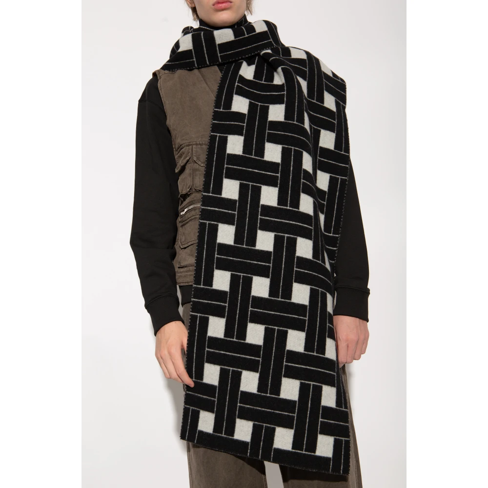Kenzo Wollen sjaal Black Unisex