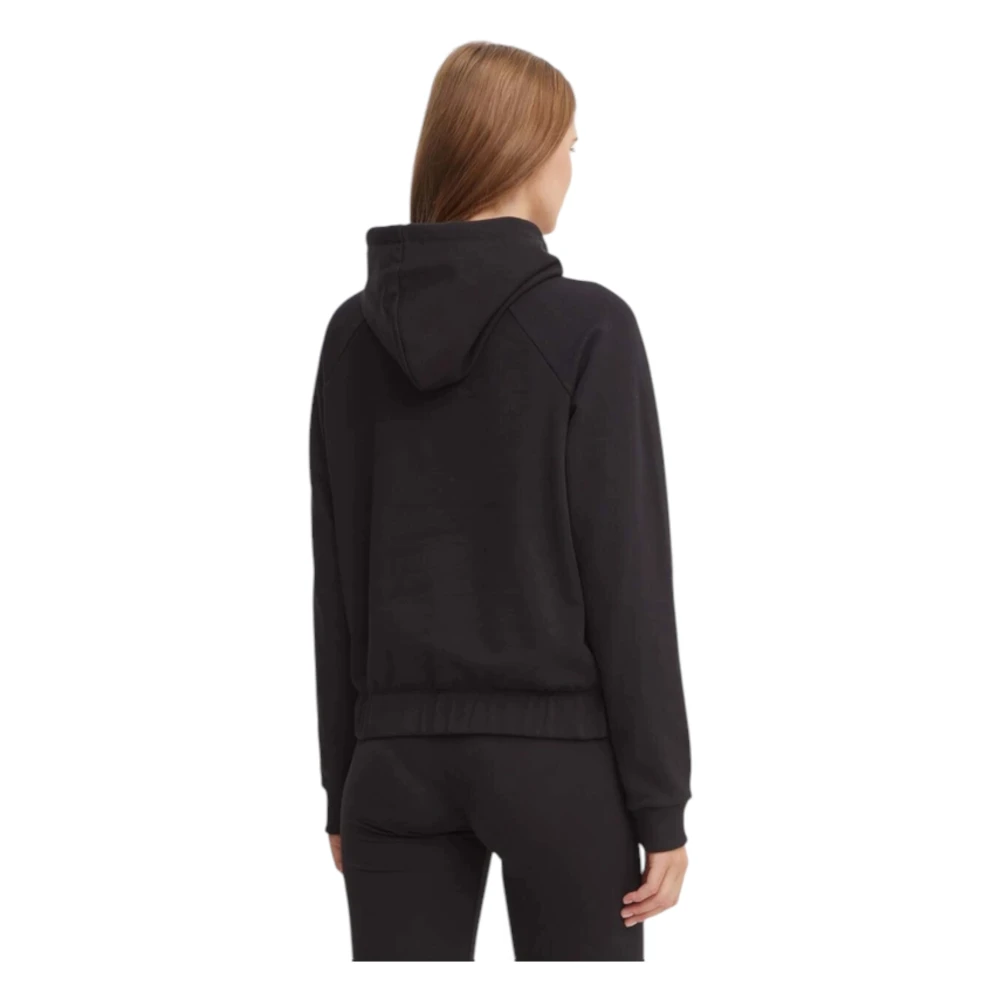 Moschino Hoodie met capuchon Black Dames