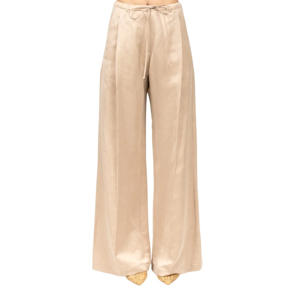 Trousers > Wide Trousers - - Alysi - Modalova