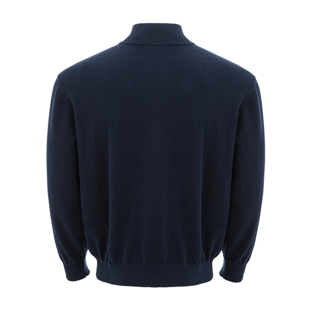 Armani Exchange Zip-through Sweatshirt Blue Heren