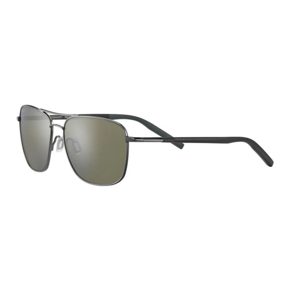Serengeti Men's Black Spello 8798 - Sunglasses - 58 Mm - Accessories