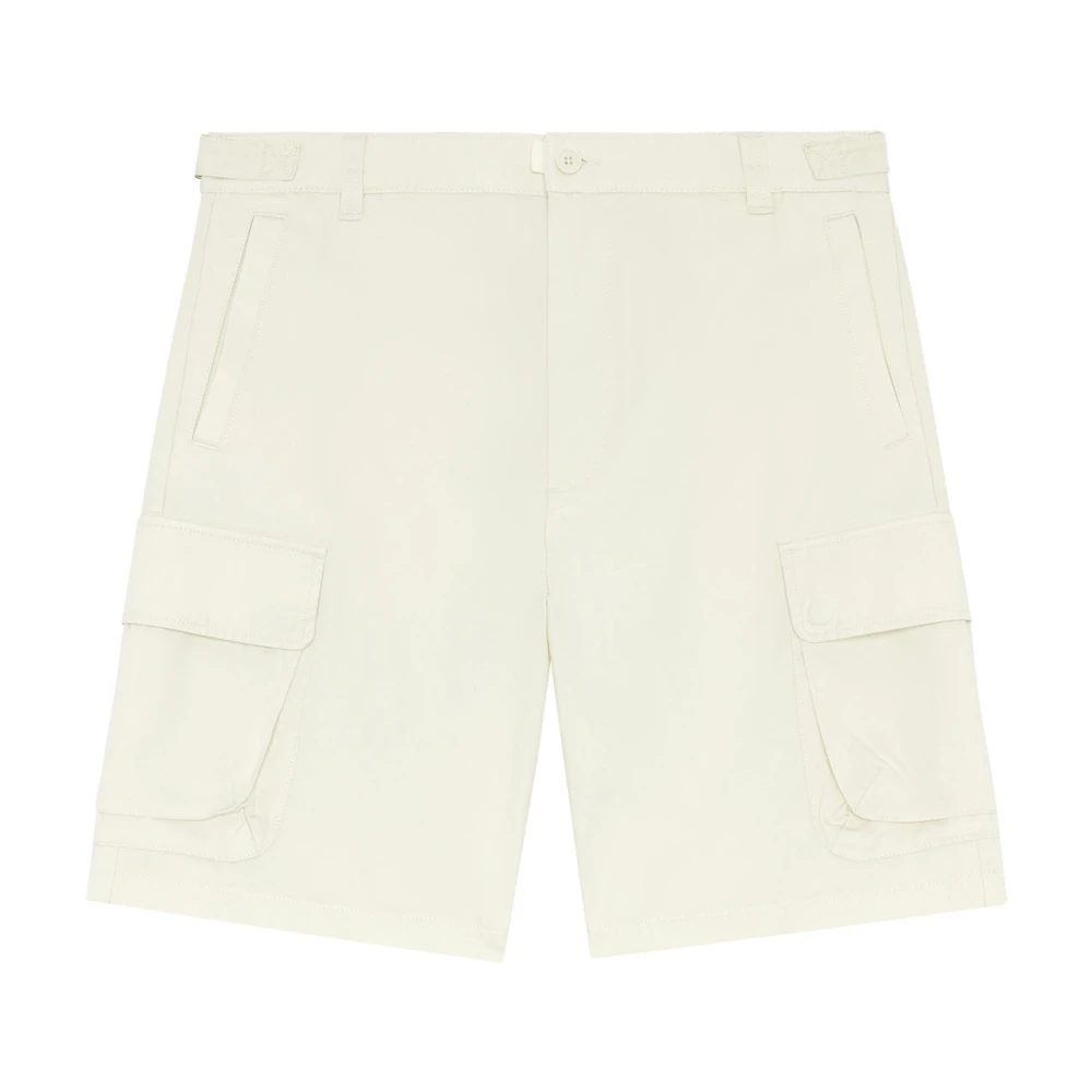 Diesel Twill cargo shorts in cotton White Heren
