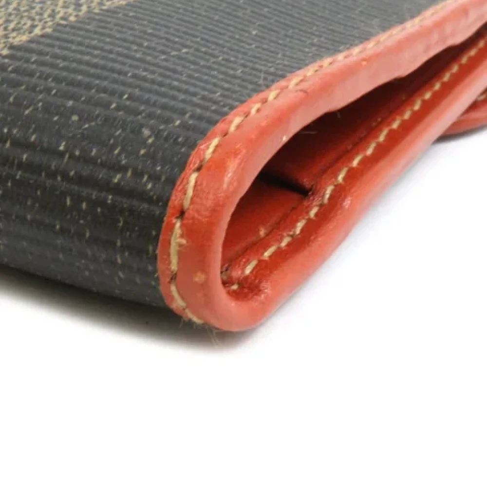 Fendi Vintage Pre-owned Leather wallets Brown Dames