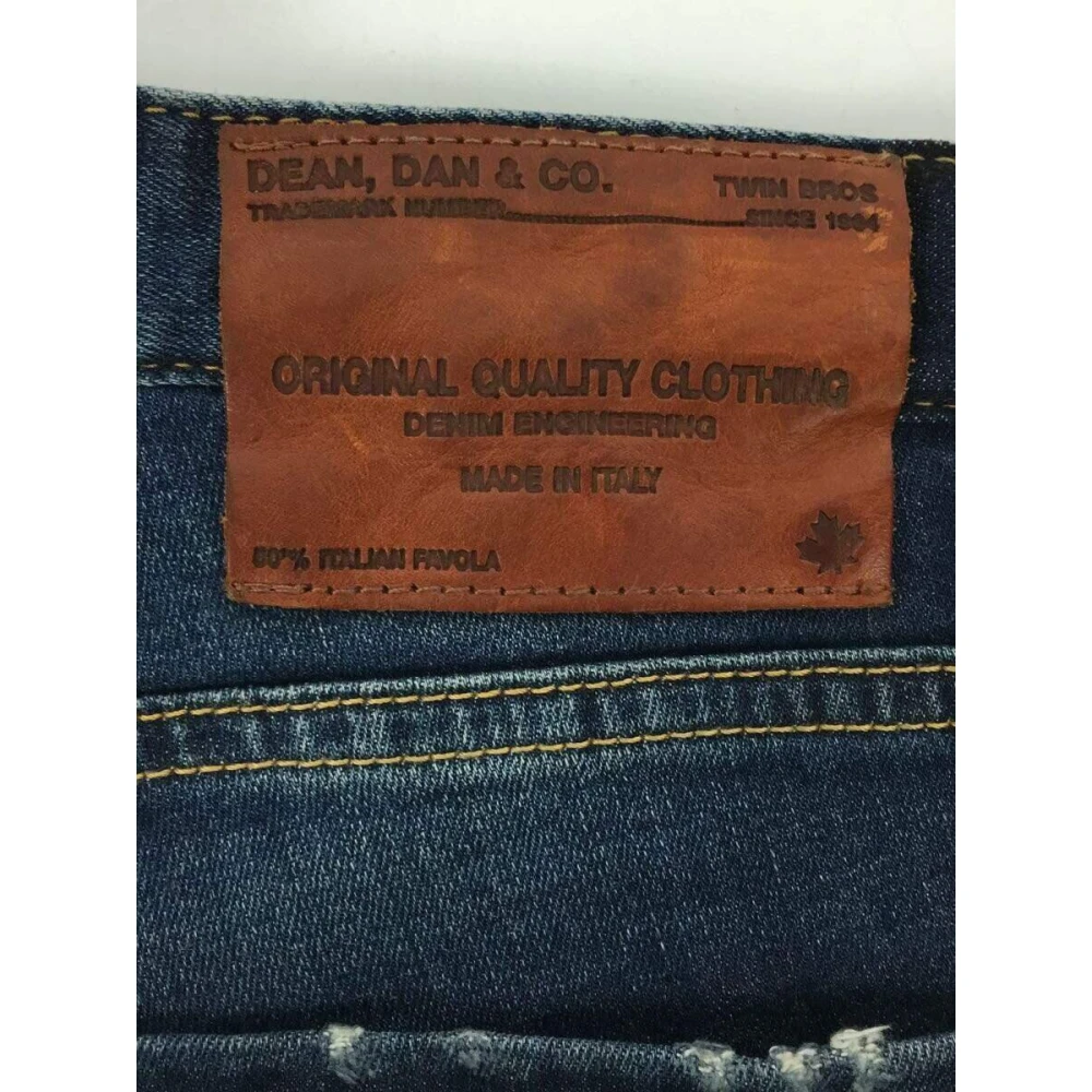 Dsquared2 Luxe Blauwe Slim Jeans Blue Heren