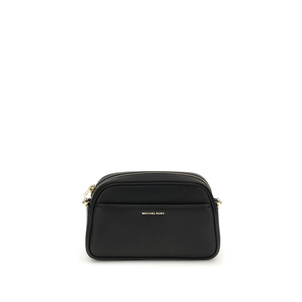 Michael Kors , Cross Body Bags, Female, Black, One Size, Elegant Jet Set Leather Bag