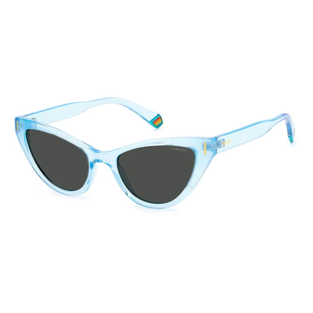 Polaroid Women's Blue Sunglasses, One Size, Plastic Sunglasses With Feminine Design