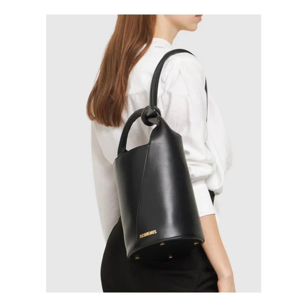 Jacquemus Le Petit Tourni Tas Black Dames