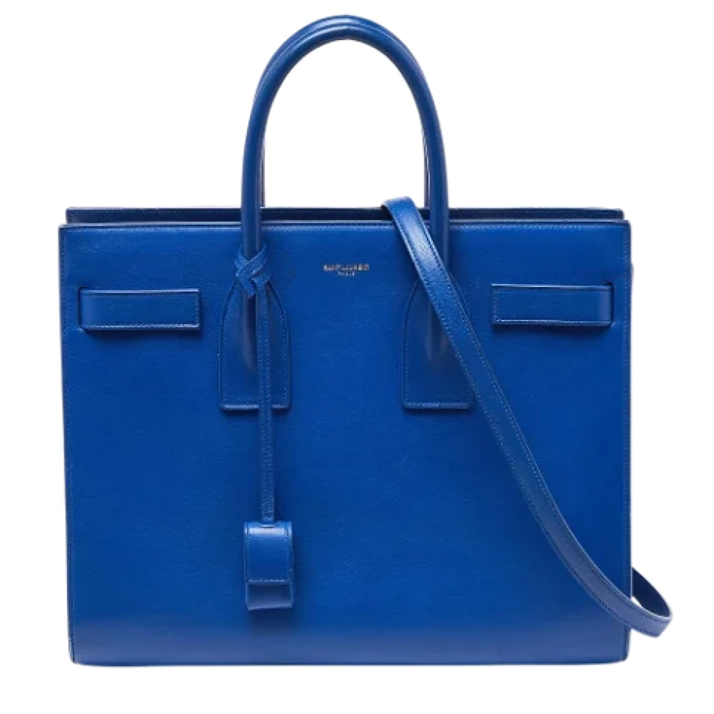 Pre-owned Bla skinn Yves Saint Laurent Day Bag