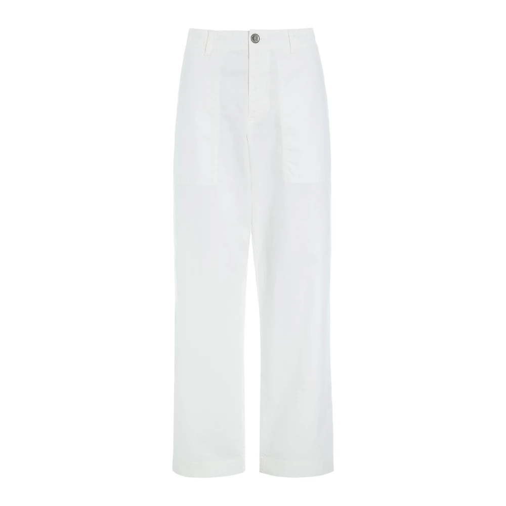 Bitte Kai Rand Klassieke Witte Rechte Pijp Broek White Dames