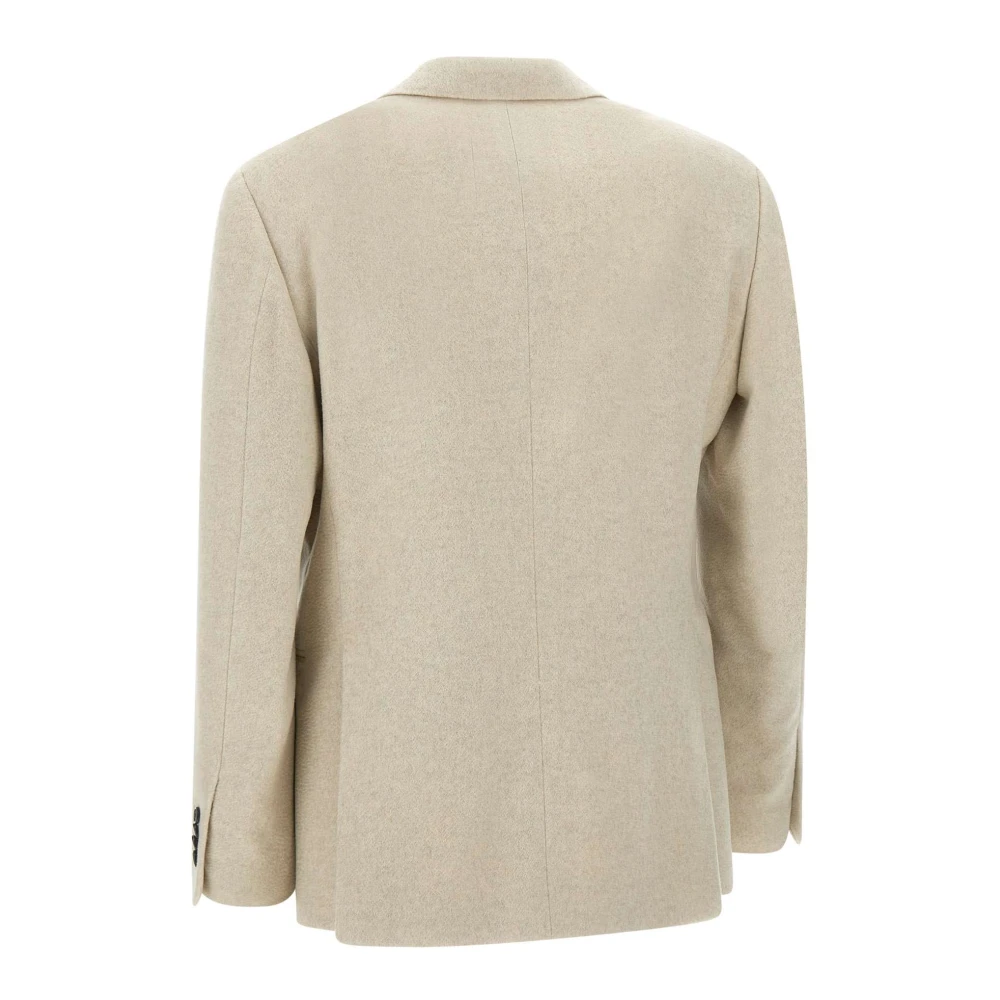 Lardini Kasjmier Blazer Wit Herenjas White Heren