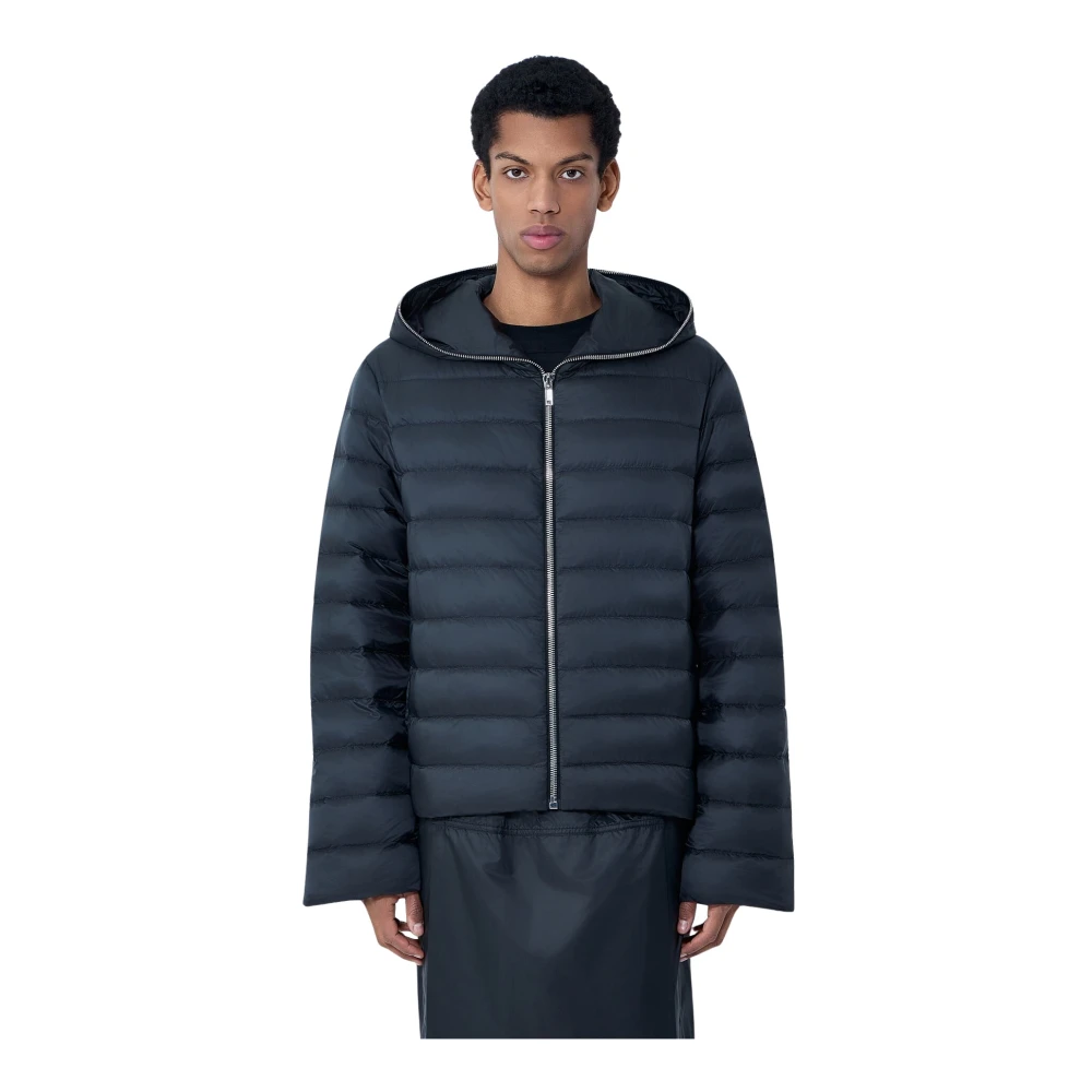 Moncler Men's Black Hooded Quilted Jacket - Winter Jackets - M - Jackets