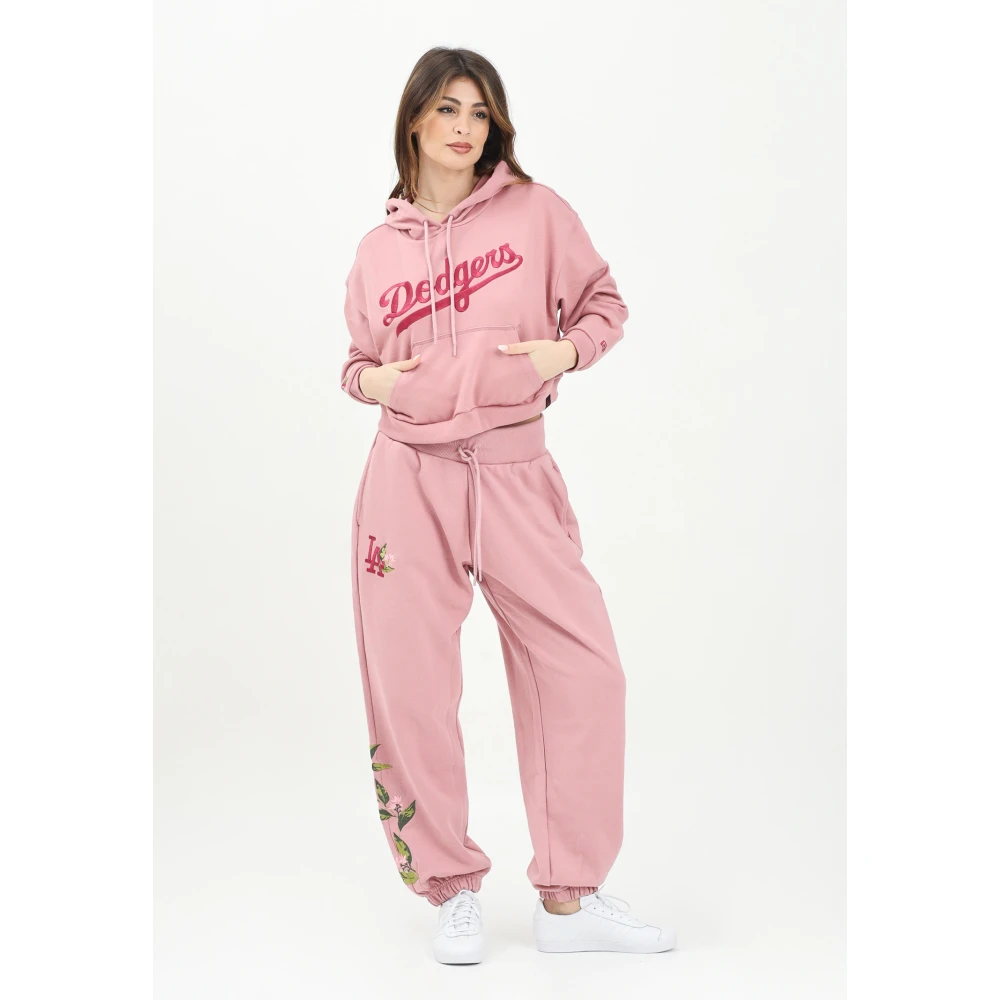 new era Bloemen MLB Sportieve Broek Pink Dames