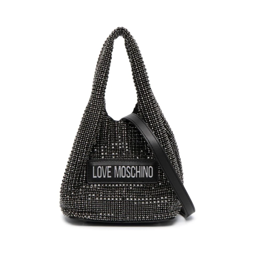 Love Moschino Shoulder Bags Black, Dam