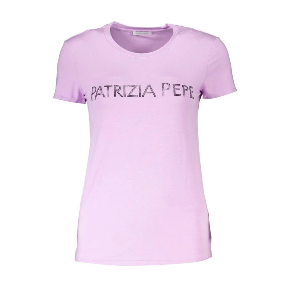 PATRIZIA PEPE T-Shirts Purple Dames