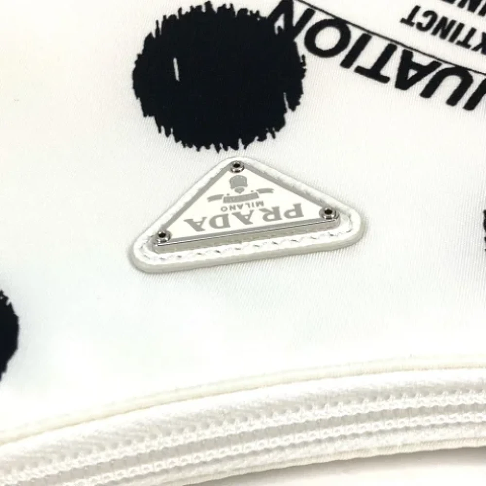 Prada Vintage Pre-owned Fabric prada-bags White Dames