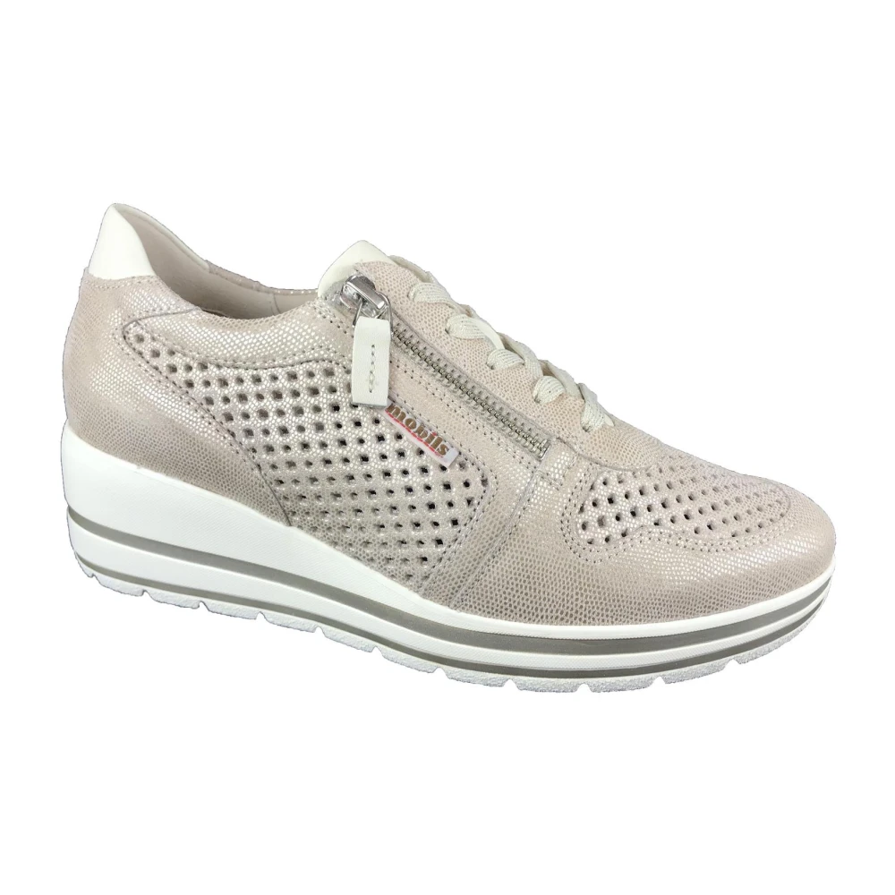 Mephisto Abby Sneaker Schoenen Dames Schoenen Grijs