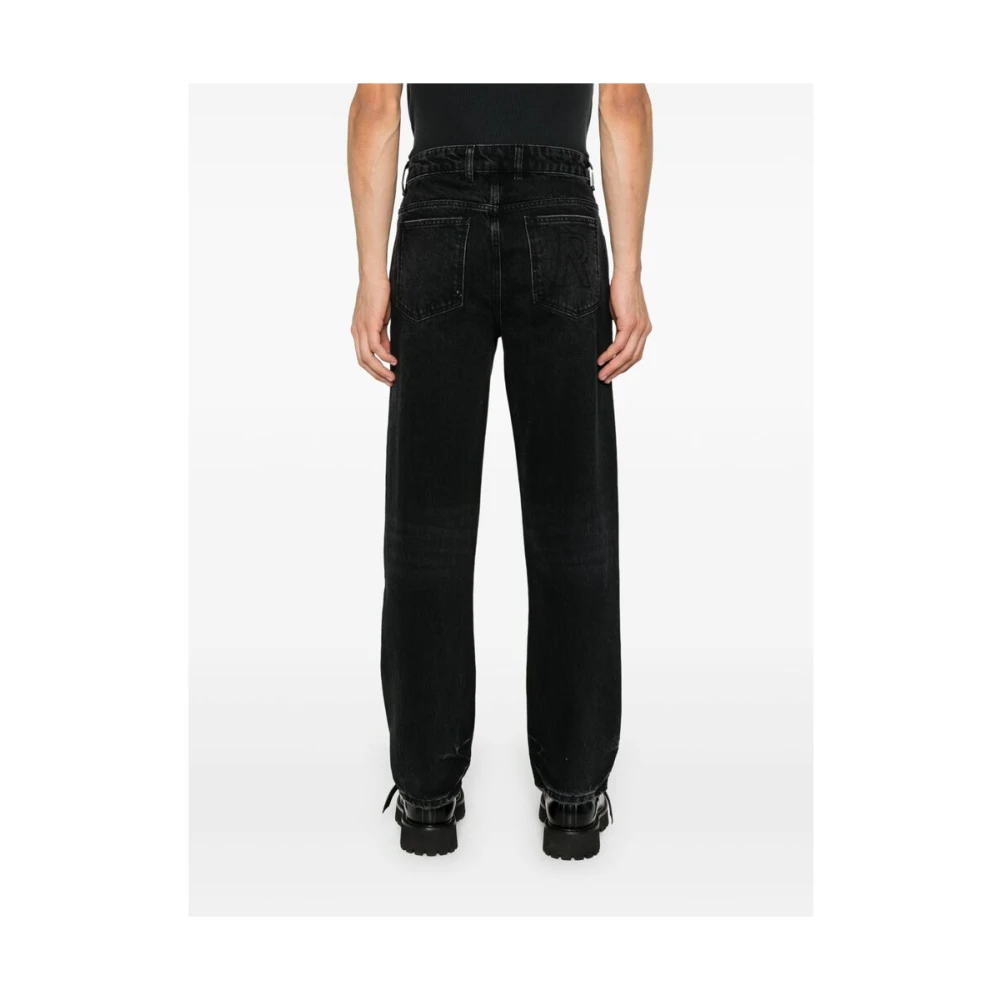 Represent Zwarte Distressed Denim Jeans Black Heren