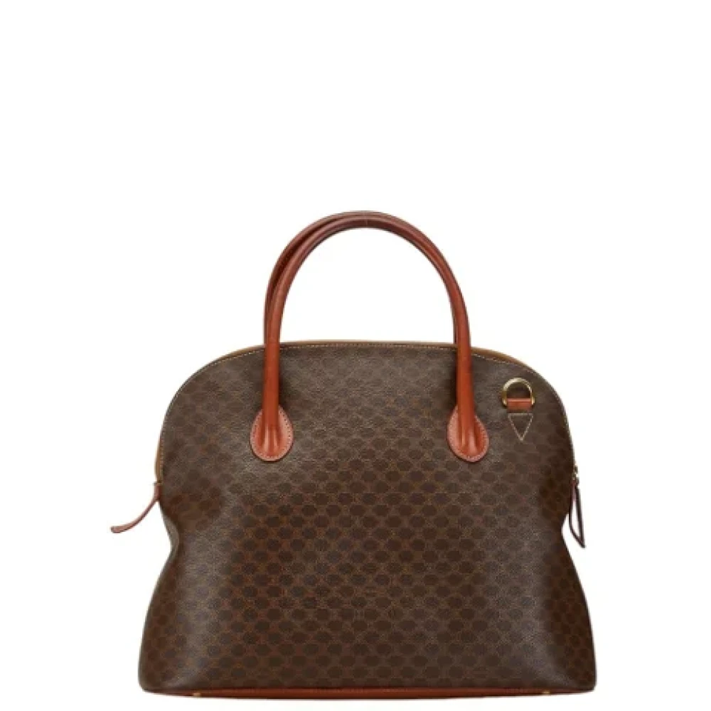 Celine Vintage Pre-owned Plastic celine-bags Brown Dames