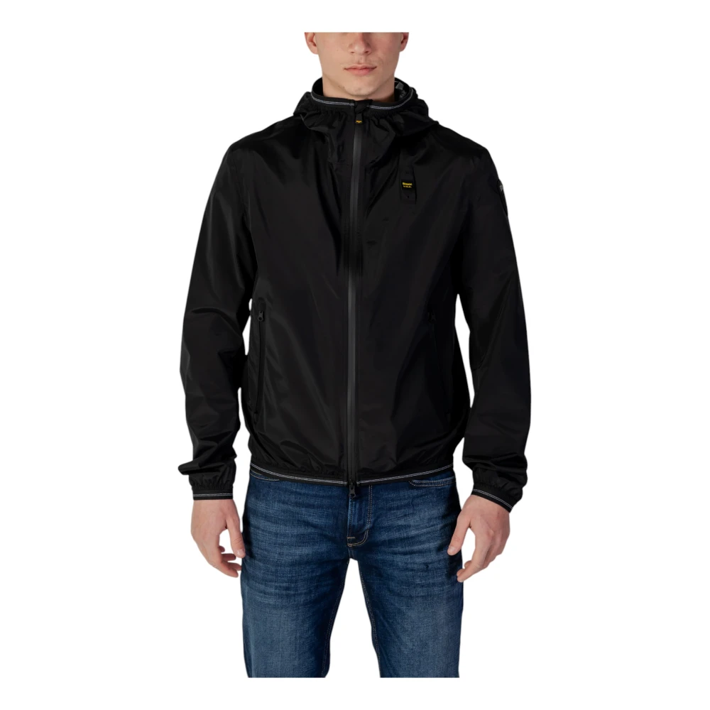 Blauer Lente Zomer Herenjassen Collectie Black Heren