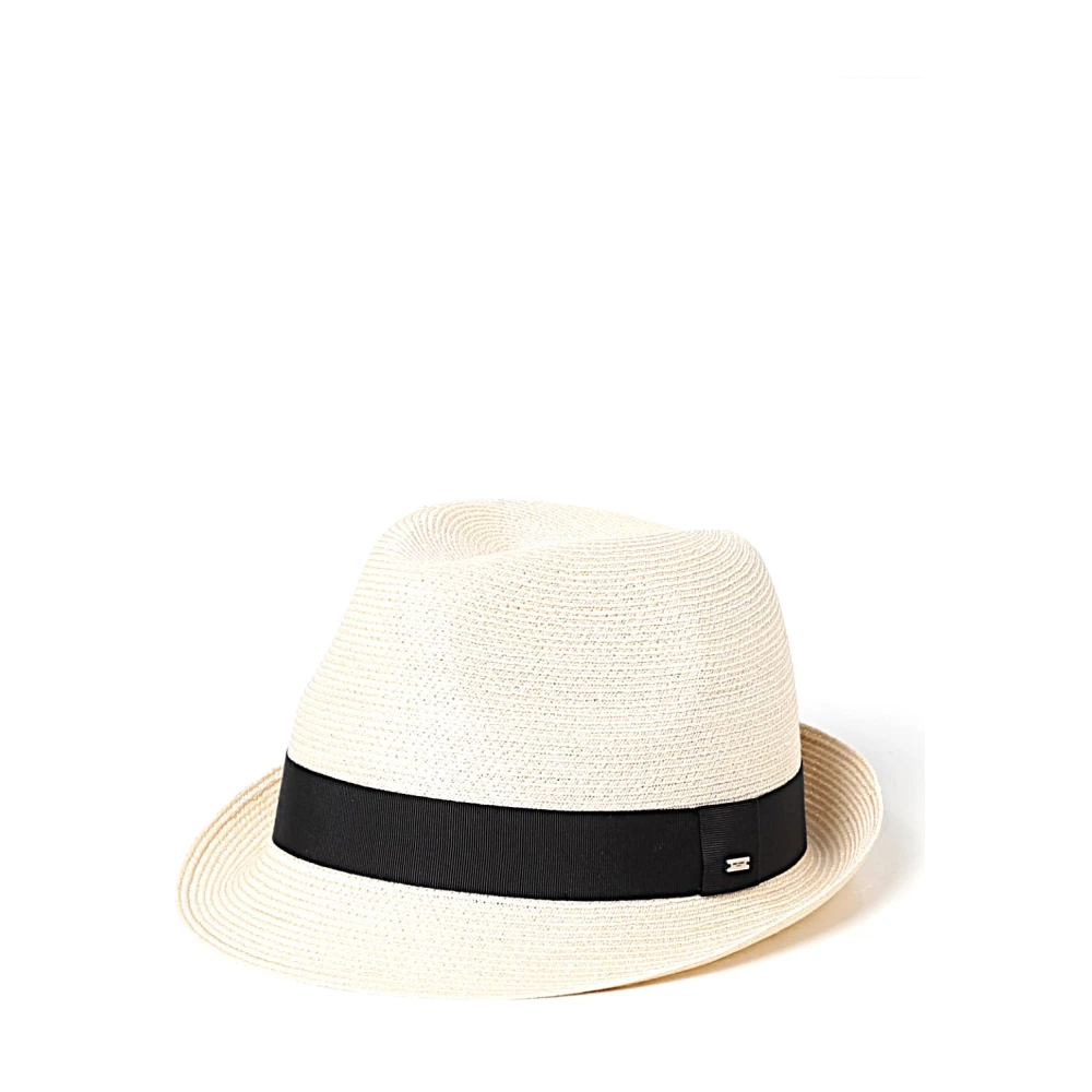 Saint Laurent Stijlvolle Hoed voor Mannen en Vrouwen Beige Dames