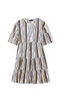 ely-kaftan-jurk-blauw-print