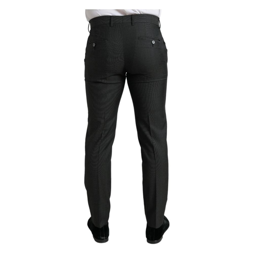 Dolce & Gabbana Suit Trousers Gray Heren