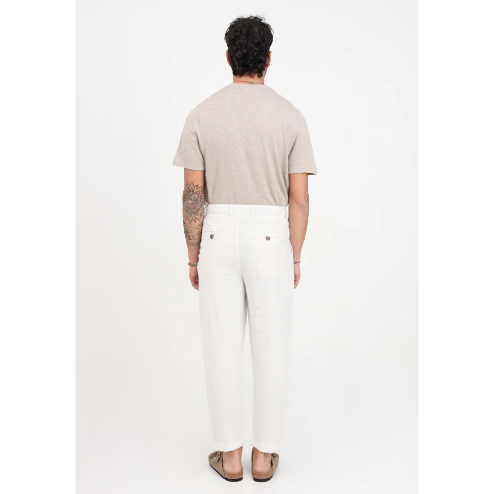 Selected Homme Trousers White Heren