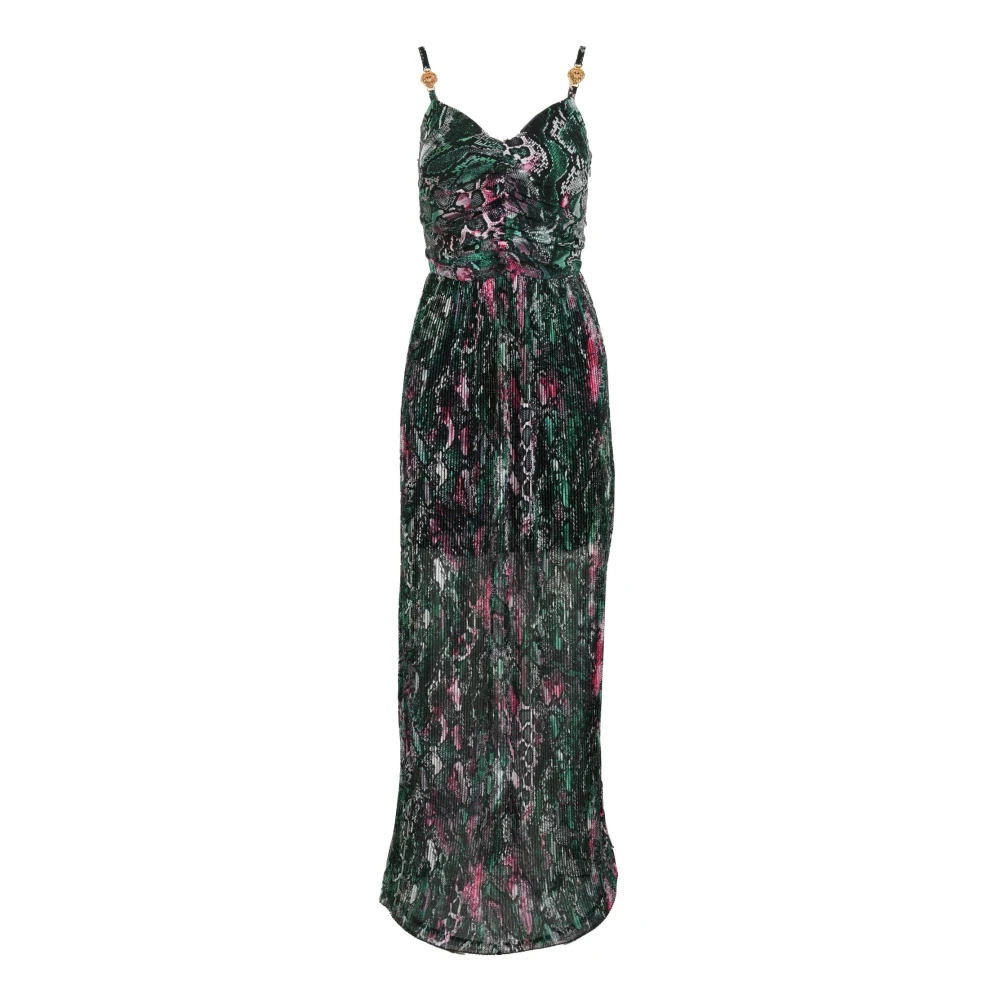 Just Cavalli Elegante Damesjurk Polyester Multicolor Dames