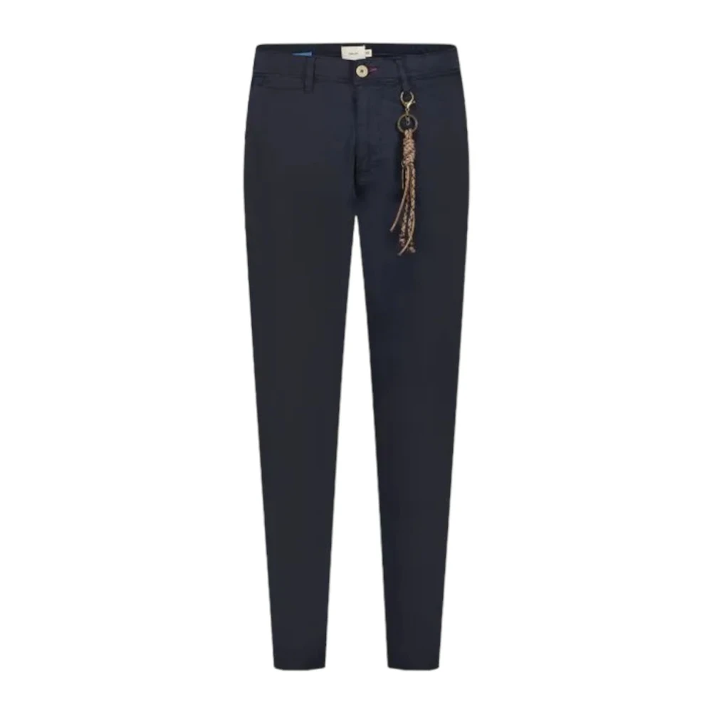 Gaudi Chino Broek Blue Heren