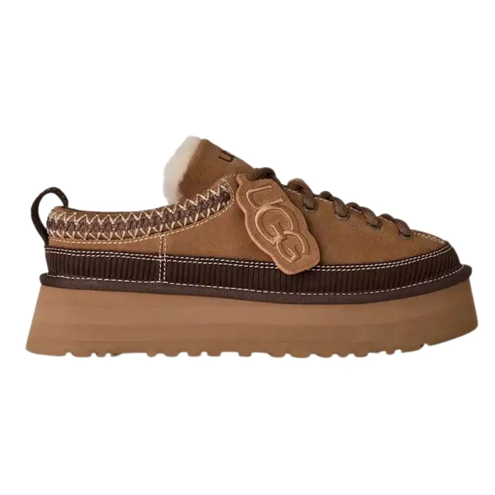 Ugg Donna Marrone - Pantofola Con Lacci Heritage - Shoes - 41 Eu - Immagine 3