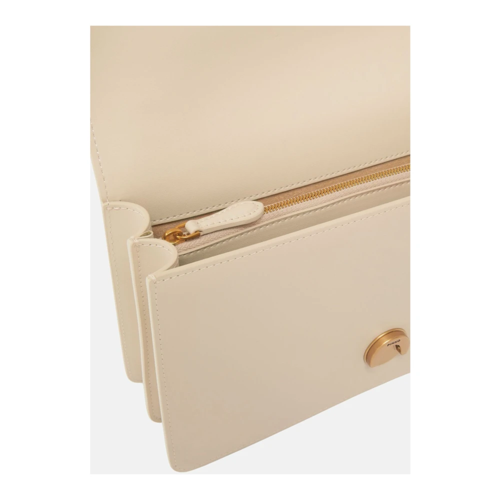 pinko Stijlvolle Handtas voor Trendy Vrouwen Beige Dames