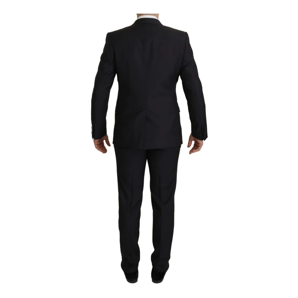 Dolce & Gabbana Klassiek Fit Pak Zwart Black Heren