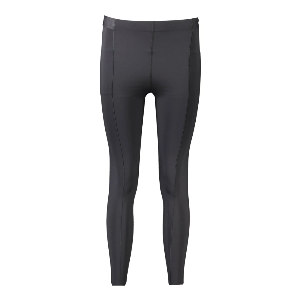 Calvin Klein Sportiga leggings med kontrastdetaljer Black, Dam