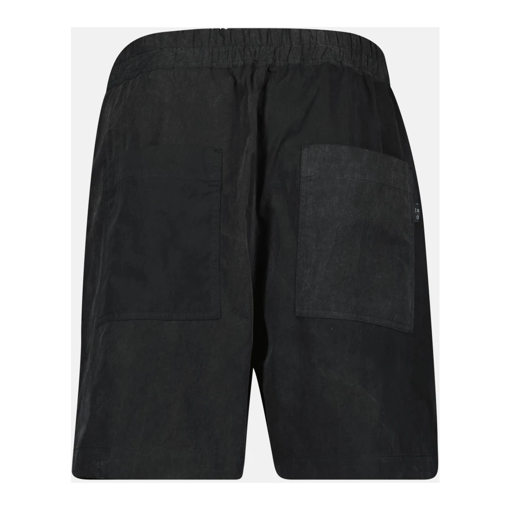 IRO Zwarte Katoenen Shorts Maxe Collectie 2025 Black Heren