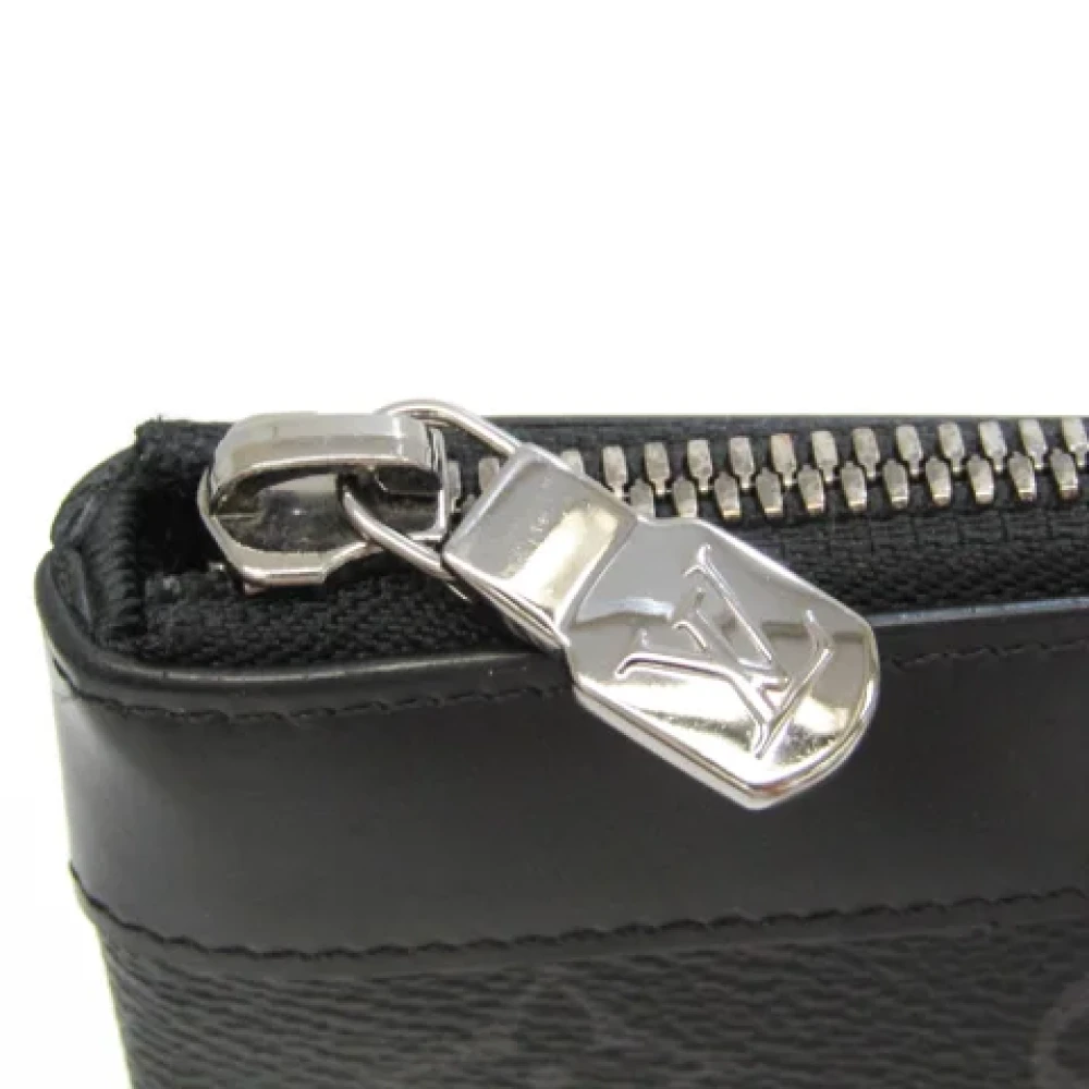 Louis Vuitton Vintage Pre-owned Fabric home-office Black Dames