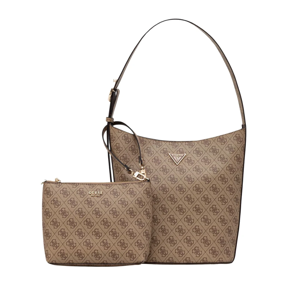 GUESS JEANS BORSA DONNA BEIGE TAGLIA = UNI - Immagine 3